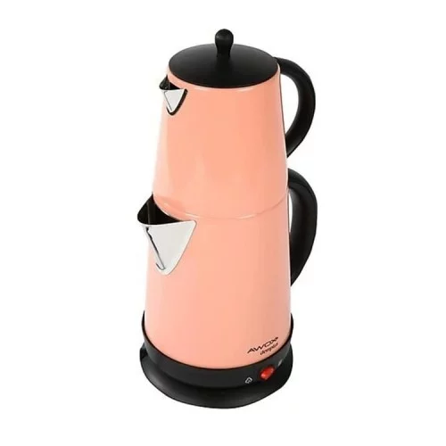 Awox Demplus 2200 W Çelik Çay Makinesi Pembe Awox Demplus 2200 W Çelik Çay Makinesi Pembe