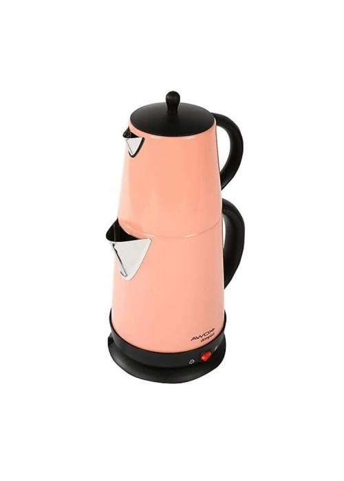 Awox Demplus 2200 W Çelik Çay Makinesi Pembe Awox Demplus 2200 W Çelik Çay Makinesi Pembe