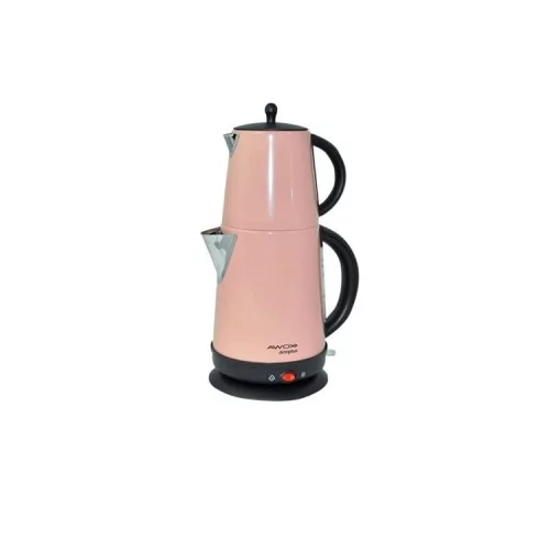 Awox Demplus 2200 W Çelik Çay Makinesi Pembe Awox Demplus 2200 W Çelik Çay Makinesi Pembe