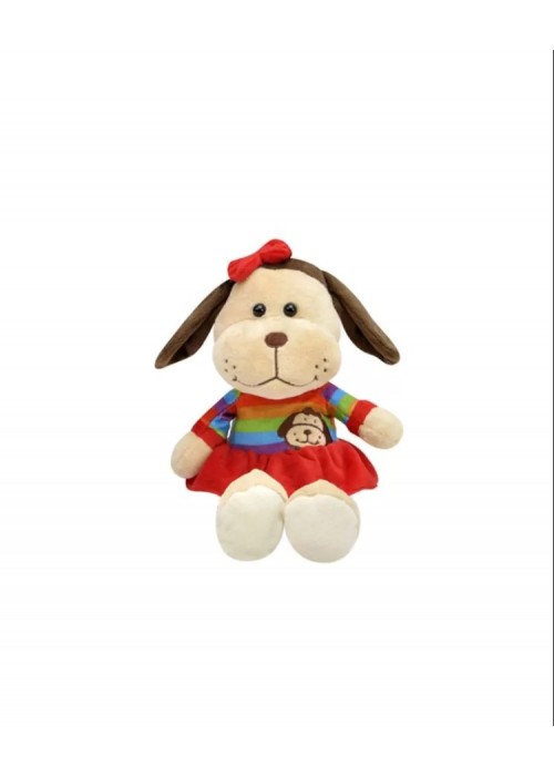 Elbiseli Köpek Peluş Oyuncak 23cm Elbiseli Köpek Peluş Oyuncak 23cm