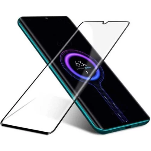 Case 4U Xiaomi Mi Note 10 / Note 10 Lite / Note 10 Pro Kılıf Ekran Koruyucu Tam Kaplayan 5D Siyah