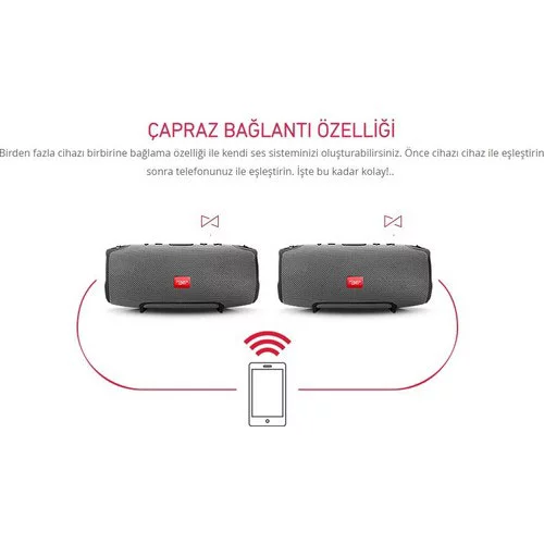 Powerway Speaker Powerway Wrx 08 Kablosuz Bluetooth Hoperlör