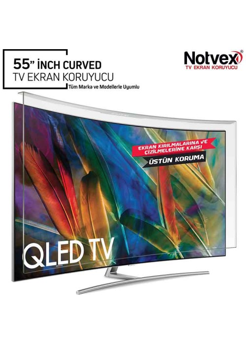 Notvex 55 İnç 140 Ekran Curved Tv Ekran Koruyucu ve Güvenlik Aparatı Notvex 55 İnç 140 Ekran Curved Tv Ekran Koruyucu ve Güvenlik Aparatı