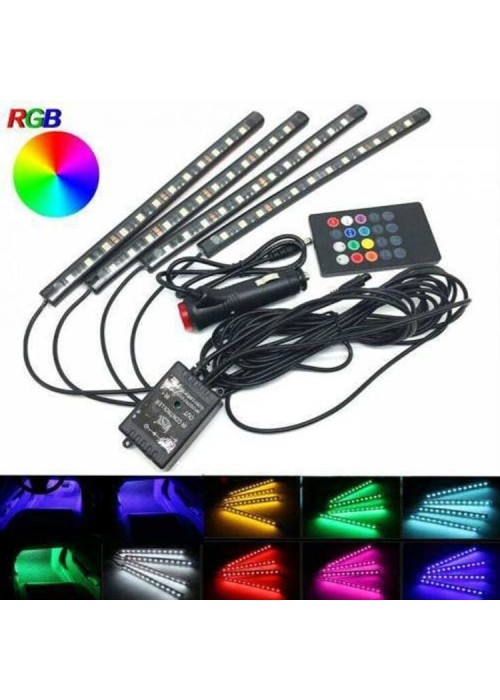 Eng Ayak Altı Led Kumandalı Araç İçi Aydınlatma 