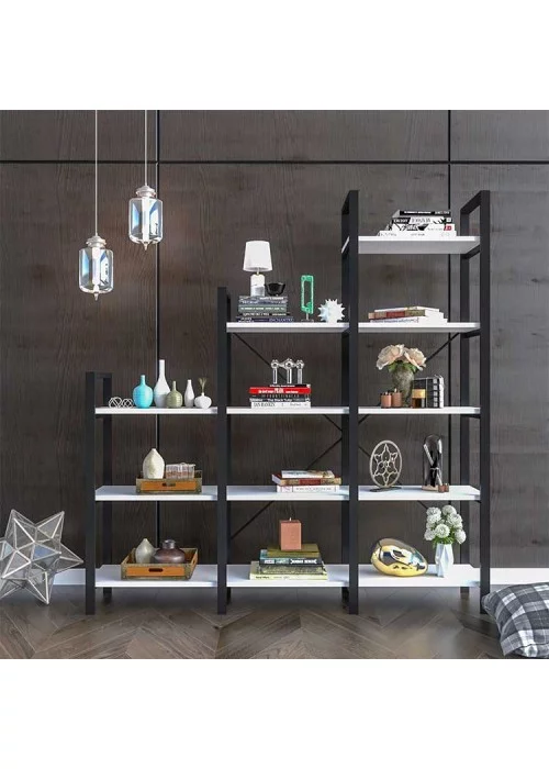 Wood House Merdiven Kitaplık