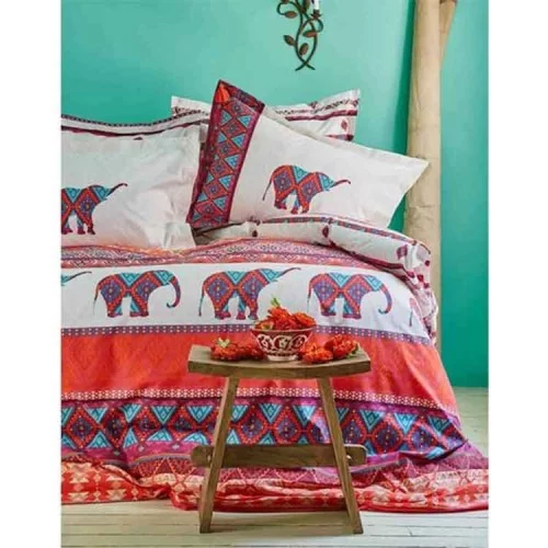 Karaca Home Ranforce Marsala Turuncu Çift Kişilik Nevresim Takımı Karaca Home Ranforce Marsala Turuncu Çift Kişilik Nevresim Takımı