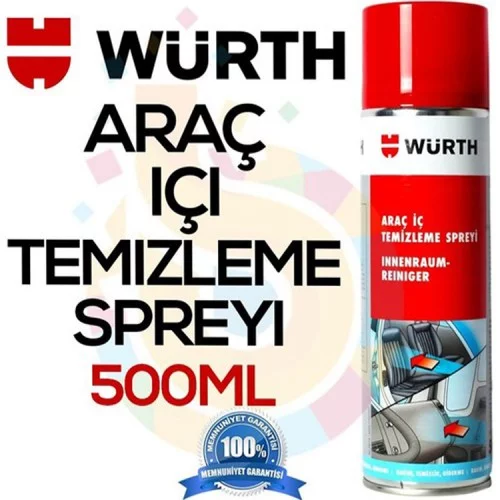 Araç İçi Temizleme Ve Köpük Temizlik Spreyi 500 ml Araç İçi Temizleme Ve Köpük Temizlik Spreyi 500 ml