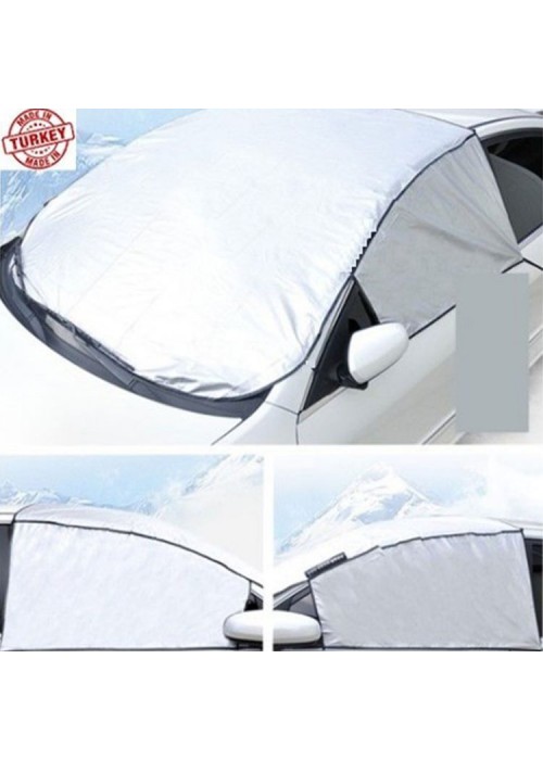 Oto Ön Cam Güneş Ve Buz Koruyucu Miflonlu Su Geçirmez Yarım Branda Oto Ön Cam Güneş Ve Buz Koruyucu Miflonlu Su Geçirmez Yarım Branda