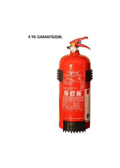 Tüpaş 2 Kg ABC Kuru Kimyevi Tozlu Söndürme Cihazı (4 Yıl Garanti)