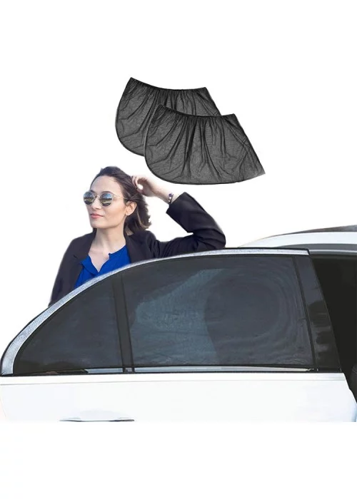 Araç Yan Cam Perdesi 2'li Güneşlik