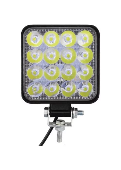 Joytech 16 LED Kare Off Road Iş Makinası Çalışma Lambası