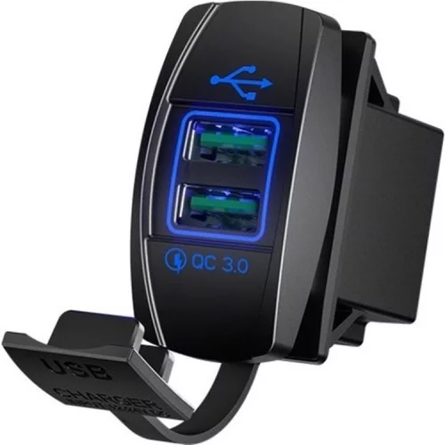 Autoline 12-24 Volt Araç/Tekne/Motorsiklet İçin 3.0 A ( Quick ) Hızlı Şarj Autoline 12-24 Volt Araç/Tekne/Motorsiklet İçin 3.0 A ( Quick ) Hızlı Şarj