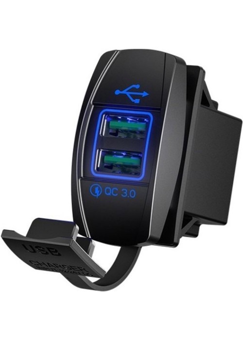 Autoline 12-24 Volt Araç/Tekne/Motorsiklet İçin 3.0 A ( Quick ) Hızlı Şarj Autoline 12-24 Volt Araç/Tekne/Motorsiklet İçin 3.0 A ( Quick ) Hızlı Şarj