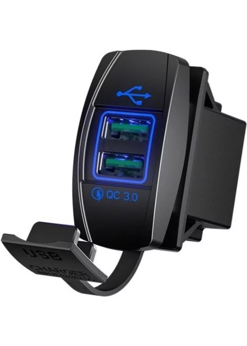 Autoline 12-24 Volt Araç/Tekne/Motorsiklet İçin 3.0 A ( Quick ) Hızlı Şarj