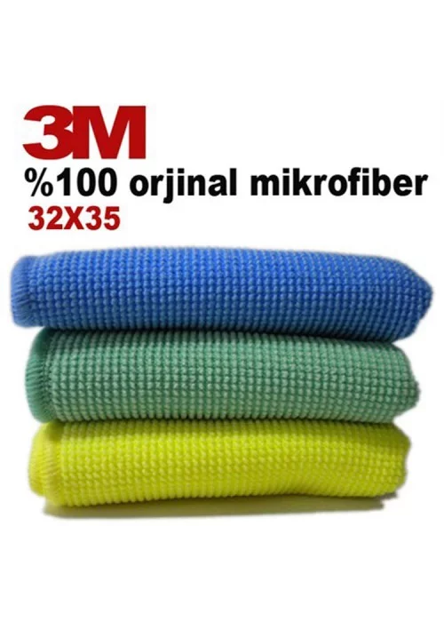 3M 3'Lü Paket MicroFiber Bez