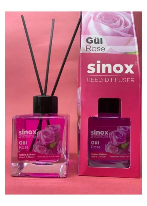 Sinox Gül Bambu Çubuklu Oda Kokusu 120ML