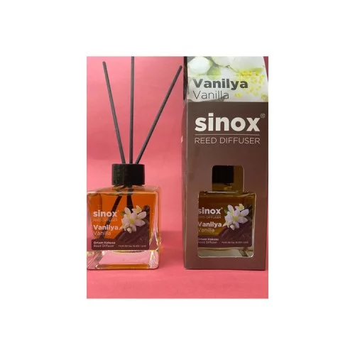 Sinox Vanilya Bambu Çubuklu Oda Kokusu 120ML Sinox Vanilya Bambu Çubuklu Oda Kokusu 120ML