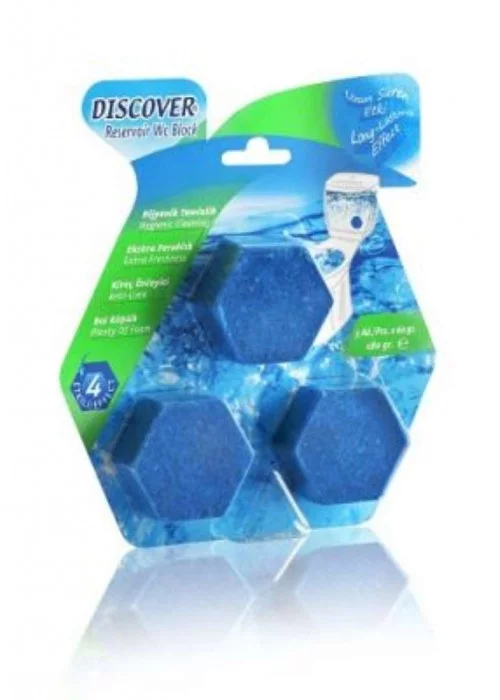 Discover Rezervuar Blok Temizleyici Mavi Su
