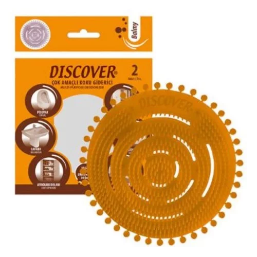 Discover Balmy Tuvalet Plastiği ve Çok Amaçlı Koku Giderici Discover Balmy Tuvalet Plastiği ve Çok Amaçlı Koku Giderici