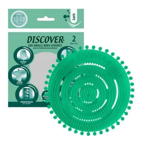 Discover Laris Tuvalet Plastiği ve Çok Amaçlı Koku Giderici Discover Laris Tuvalet Plastiği ve Çok Amaçlı Koku Giderici