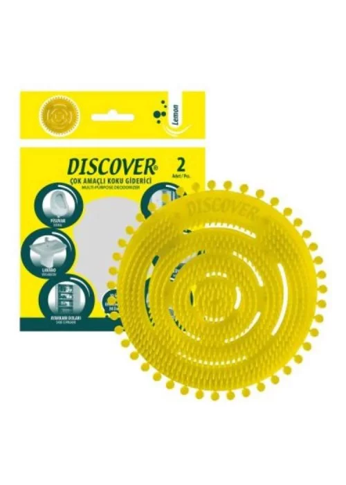 Discover Lemon Tuvalet Plastiği ve Çok Amaçlı Koku Giderici