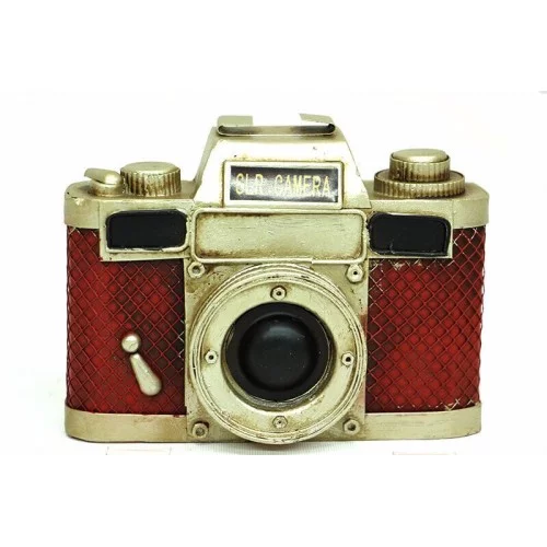 El Yapımı ve El Boyaması Dekoratif Fotoğraf Makinesi El Yapımı ve El Boyaması Dekoratif Fotoğraf Makinesi