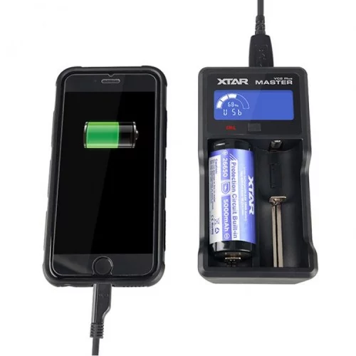 Xtar VC2 Universal Plus Master Li-Ion Pil Şarj Etme Aleti Xtar VC2 Universal Plus Master Li-Ion Pil Şarj Etme Aleti