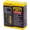 Nitecore I2 İki Yuvalı Pil Şarj Cihazı 2014 Versiyon Nitecore I2 İki Yuvalı Pil Şarj Cihazı 2014 Versiyon
