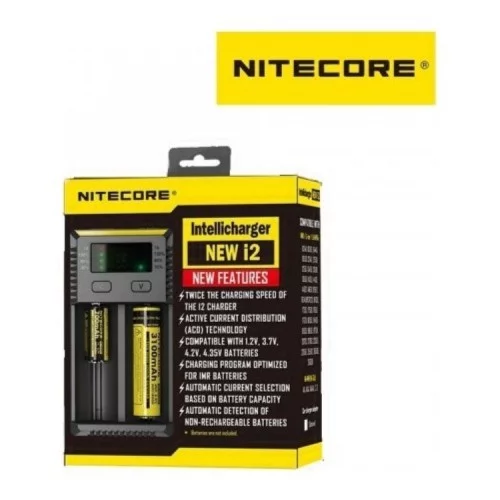 Nitecore I2 İki Yuvalı Pil Şarj Cihazı 2014 Versiyon Nitecore I2 İki Yuvalı Pil Şarj Cihazı 2014 Versiyon