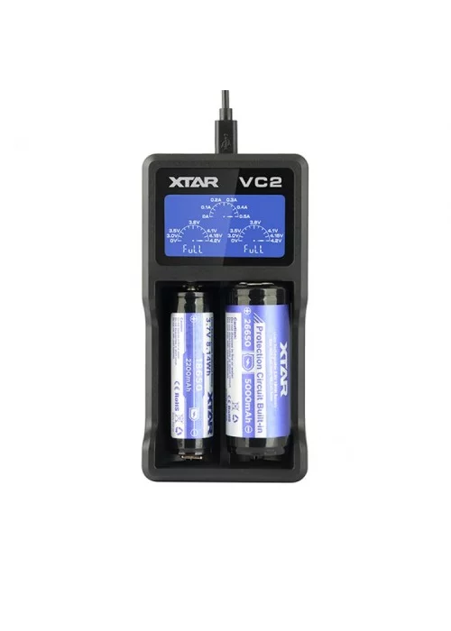 Xtar VC2 Universal Master Li-Ion Pil Şarj Etme Cihazı