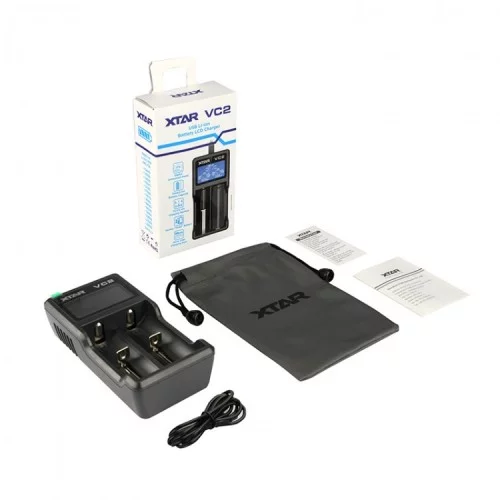 Xtar VC2 Universal Master Li-Ion Pil Şarj Etme Cihazı Xtar VC2 Universal Master Li-Ion Pil Şarj Etme Cihazı