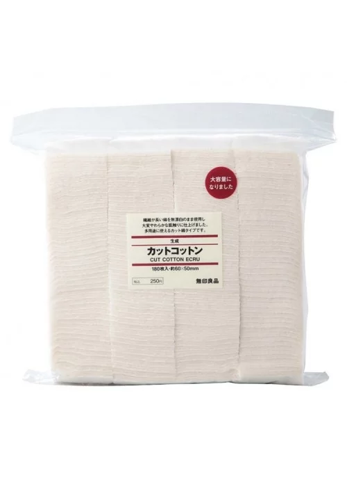 Tamamen Organik Japon Muji Pamuk 180 Adet