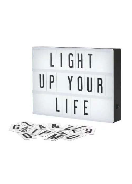 Lightbox Led Işıklı Pano A4