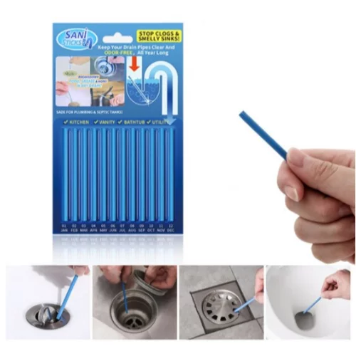 Lavabo Gideri Temizleyici Aparat 12 Adet
