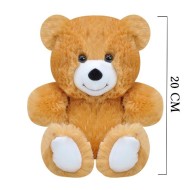 Ayı Şeklinde Kahverengi Peluş Oyuncak 20cm Ayı Şeklinde Kahverengi Peluş Oyuncak 20cm