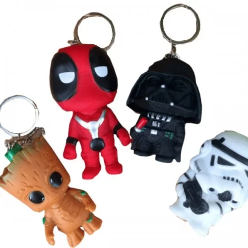 Guardians Of The Galaxy ve Star Wars Figür Anahtarlıkları Asorti Guardians Of The Galaxy ve Star Wars Figür Anahtarlıkları Asorti