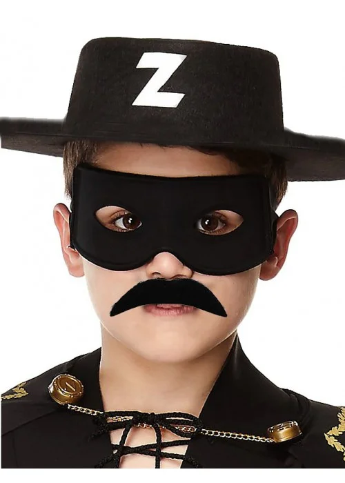 Çocuklar İçin Zorro Maske Seti