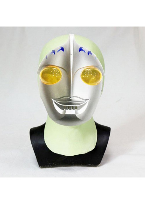 Uzaylı Robot Görünümlü Plastik Maske Uzaylı Robot Görünümlü Plastik Maske