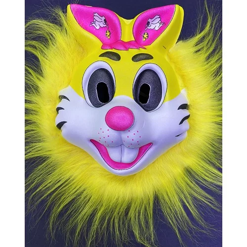 Peluş Tavşan Maskesi Peluş Tavşan Maskesi