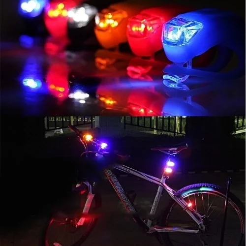 Led Işıklı Bisiklet Feneri Seti Led Işıklı Bisiklet Feneri Seti