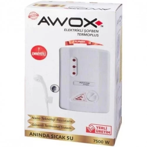 Awox Termoplus Elektrikli Ekonomik Şofben Awox Termoplus Elektrikli Ekonomik Şofben