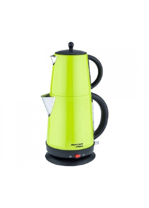 Awox Demplus 2200 W Çelik Çay Makinesi Açık Yeşil Awox Demplus 2200 W Çelik Çay Makinesi Açık Yeşil
