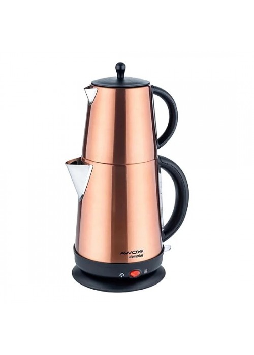 Awox Demplus 2200 W Çelik Çay Makinesi Bakır Awox Demplus 2200 W Çelik Çay Makinesi Bakır