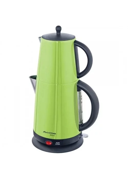 Awox Demplus 2200 W Çelik Çay Makinesi Fıstık Yeşili