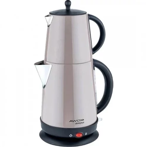 Awox Demplus 2200 W Çelik Çay Makinesi Kahverengi Awox Demplus 2200 W Çelik Çay Makinesi Kahverengi