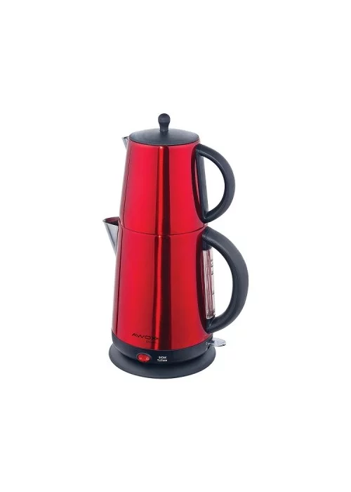 Awox Demplus 2200 W Çelik Çay Makinesi Kırmızı