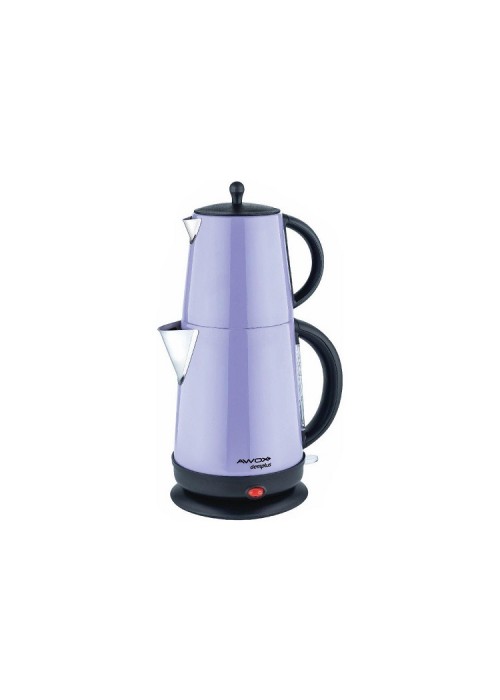 Awox Demplus 2200 W Çelik Çay Makinesi Lila Awox Demplus 2200 W Çelik Çay Makinesi Lila