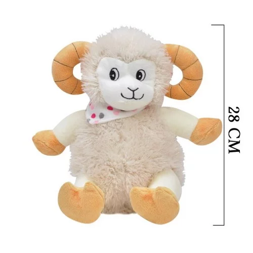 Kuzu Görünümlü Peluş Oyuncak 28cm Kuzu Görünümlü Peluş Oyuncak 28cm