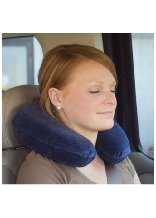 Ortopedik Şişme Seyahat Yastığı (Boyunluk)