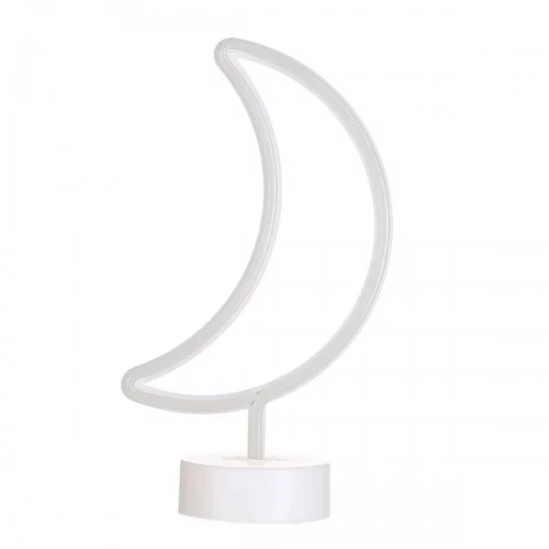 Ay Tasarımlı Neon Led Gece Lambası